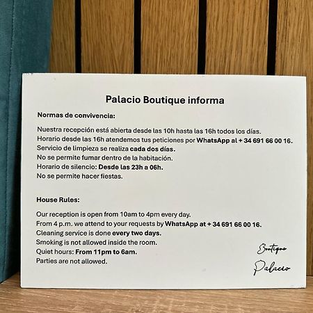 אליקאנטה Boutique Palacio מראה חיצוני תמונה